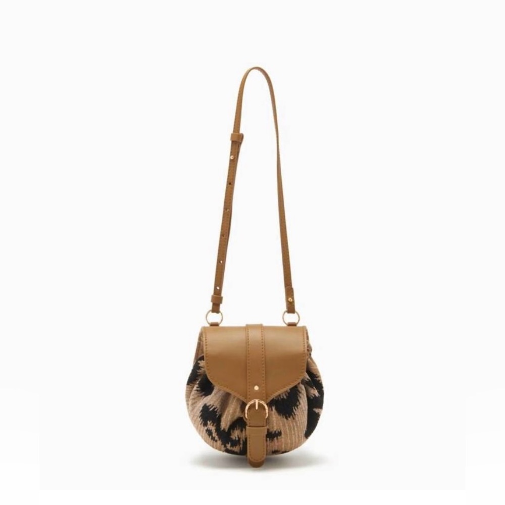 Ulla Johnson Paloma Ruched Crossbody Bag